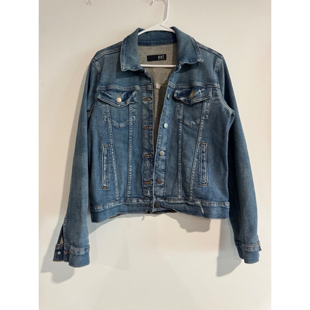 Kut from the Kloth Women's Medium Blue Denim Jacket